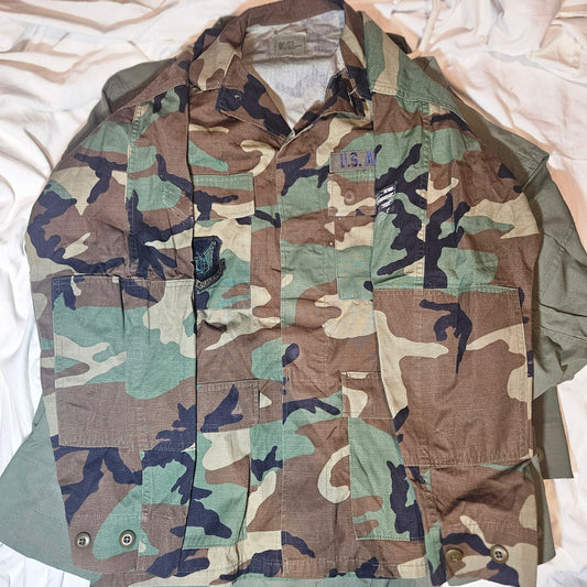 Woodland ripstop BDU top, Surplus
